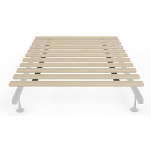 Greaton, 1-Inch Extra Heavy Duty Horizontal Wooden Bunkie Board/Bed Slats, Full(54"), Beige