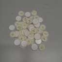 60 Pcs Self Adhesive Wax Seal Stickers for Wedding Envelopes Dry Floral Wax Seal Sticks Baby's Breath Wedding Wax Seal Sticker Backing Envelope Seals for Wedding Invitations Bridal Shower Party