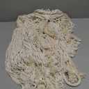 BMIDRUT Macrame Woven Wall Hanging Tapestry Boho Wall Art Handmade Macrame Tapestry for Wedding Bedroom Living Room Background Wall 17x30 Inch (Beige)