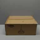 9MMML 10 Lights Wagon Wheel Chandelier, Black Round Globe Wrought Iron Pendant Lights for Dinging&Living Room Kitchen Island Porch Enteyway Hallway,Dia26.4,E26 Bulbs, Heights Adjustable