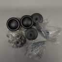 Ravinte 5 Pack 1-1/4 inch Kitchen Cabinet Knobs Matte Black Dresser Zinc Pulls Door Drawer Handles for Dresser Drawers