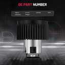 BDFHYK AC Heater Blower Motor Fan 700242 Compatible with Chevrolet Pontiac 2005-2010 Cobalt 2006-2011 HHR 2007-2009 G5,HVAC Blower Motor Assembly Replacement for 15-81101 PM9290 75778 (Standard Configuration)