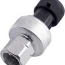 1551343 AC Pressure Sensor Switch, 15-51343 13587668 Air Conditioning Refrigerant Pressure Sensor, Compatible with 2002-2021 Chevy Suburban, 2003-2020 GMC Sierra, HVAC Pressure Transducer