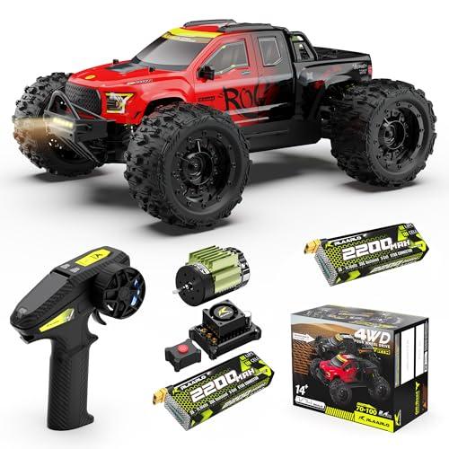 VIRCAS 1/14 Brushless RC Cars with 2 Battery