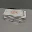 10 x Semi Cured Gel Nail Strips|Works with Any UV/LED Lamps|20 Pcs Gel Nail Stickers|Long-Lasting Two Weeks and Easy to Apply & Remove|Pink Glitter