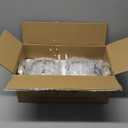 Rechargeable Battery Operated Wall Sconce Set of Two with Milky White Glass Lampshade, Wireless Wall Scone Decor with Remote Control, 15 Colors Gold Wall Light for Bedside Hallway Bedroom Doorway (2-Pack)