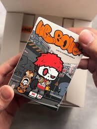tairuibao Mr Bone Junior Series 2 Live in A Zombie World Blind Box Figures 1PC Cute Collectible Toys Home Decorations,Halloween Holiday Birthday Gifts