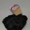 FCHW Black Short Wig For Black Women Hairstyles Synthetic Women's Wig With Bangs No Lace Front Curly Hair Wig 2inch Pixie Cut Wig