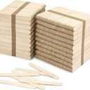 WISYOK 1500 PCS Wooden Popsicle Sticks for Crafts, 6 Inch Wood Craft Sticks, Wide Lollipop Sticks, Treat Sticks Ice Pop Sticks for Creative Designs or Children Education, Home Art Projects