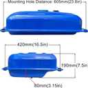 Universal Generator Gas Fuel Tank for Honda Clone 338cc 389cc 420cc 439cc 459cc 11hp 13hp 15hp 5500 6250 6500 6875 7500 7800 8750 8000 9000 7000 7500 9200 Watt Generator