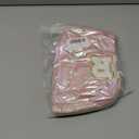 Hiroyuki Iridescent Makeup Bag, 14 inches Cosmetic Bag, Large Capacity Travel-Friendly Pouch (R Pink) 