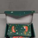 Surprise Gift Box Explosion for Money, Unique Folding Bouncing Red Envelope Gift Box with Confetti for Birthday Anniversary Valentine Proposal (12 Bounces)(Green)