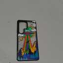 Compatible for Samsung Galaxy S25 Ultra Case Cute Aesthetic - Durable Shockproof 6.6 ft Drop Impact Phone Case Cover with Funny Fashion UFO Design 6.8" Black