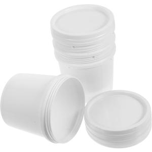 Gatuida Reusable 1l Paint Food Grade Plastic Lid Portable Water Handles Utility for Sealing Liquids