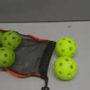 8 Pieces Pickleball Balls Official Size Ball 40 Holes Pickle Balls for Outdoor Sanctioned Tournament Play