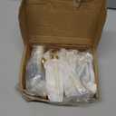 Asidrama 10 Pack 3 Inch(76mm) Brushed Gold Kitchen Cabinet Handles, Cabinet Pulls Kitchen Cabinet Hardware for Cupboard Drawer Pulls (3" Hole Center)