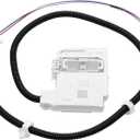 WH08X37937 WH08X32657 Washer Lid Lock with Wire Harness for GE GTW220ACK7WW GTW335ASN2WW GTW465ASN2WW GTW465ASN3WW GTW465ASN9WW HTW240ASK6WS GTW720BSN1WS, Replacement 4963152 WH08X31222 AP7033485