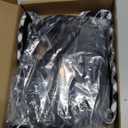 haapaw Dog Harness with Leash Set, No Pull Adjustable Reflective Step-in Puppy Harness with Thickened Padded Vest for Extra-Small/Small Medium Dogs (Black)