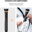 K&F CONCEPT 63'' Magnetic Selfie Stick Tripod, Lightweight Cellphone Stand with Wireless Remote, Compatible with iPhone 17 Pro Max/16/15/14/13/12 Series and All Phones