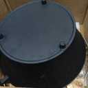 Round Seasoned Cast Iron Charcoal Hibachi Grill
