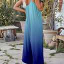 Womens Summer Casual Sleeveless Spaghetti Strap Boho Wide Leg Jumpsuits Rompers Dressy 2025 Trendy Outfits Clothes