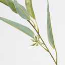 Melorca&Guilla Artificial Plants,3PCS 39" Green Fake Eucalyptus Stems,Faux Branches for Vase,Greenery Stems Artificial Branches for Shop Garden Office Home Dcor (3, Green Eucalyptus)
