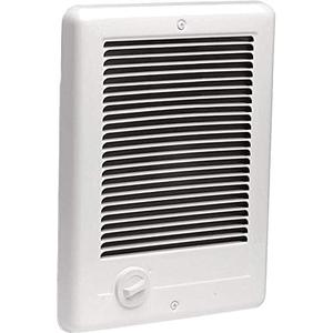Cadet Com-Pak Electric Wall Heater Complete Unit with Thermostat (Model: CSC152TW, Part: 67506), 5120/3840 BTU, 240/208 Volt, 1500/1125 Watt, White