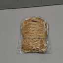 Sea Team 24-Pack Velvet Ribbon Bows, Decorative Bowknot for Christmas Tree, Wreath, Garland, Art Crafts, Bouquets, Seasonal Decorations, Beige (1'' Wide, 5 x 7 Inch)