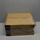 N9R 700PCS Silver Disposable Dinnerware Set for 100 Guests, White Plastic Plates with Silver Rim, Include 100 Dinner & Dessert Plates, Plastic Silverware Set, Cups, Napkins for Party and Wedding