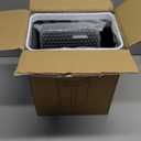 Yatmung Touchless Bathroom Trash Can - 2.5 Gallon Smart Trash Can Sensor Motion - Skinny Trash Bin with Lid - Electric, Narrow, Plastic, Auto Open - Small Slim Automatic Garbage Can (Black)