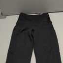 AUROLA Power Workout Leggings for Women Tummy Control Squat Proof Ribbed Thick Seamless Scrunch Active Pants (XS, Black)