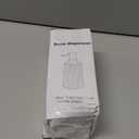 Small Soap Dispenser for Bathroom and Kitchen, Modern Farmhouse Striped Style Plastic Hand Soap Dish Soap Dispenser with Pump Matte Pink for Girls