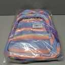 Cute Girls Backpacks with Lunch Box for Kids Candy Gradient Glitter Kawaii School Book Bag for Age 4-6 6-8 8-10 for Primary Kindergarten Elementary Pre School Aesthetic Lightweight Mochila Para Nias (Bubbles)