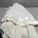 HyDren 60 Inch Velvet Christmas Tree Skirt White Gold Bronzing Embroidery Fur Plush Tree Skirt Luxury Xmas Skirts for Merry Christmas Decorations Vintage Rustic Party Favors Rustic Holiday Decor