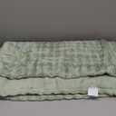 Comelady Sage Green Fleece Throw Blanket,Super Soft Lightweight Fuzzy Blanket for Couch Bedroom Home Decor,Cozy Fluffy Bubble Blanket Gifts for Women Men Girls,50"60"