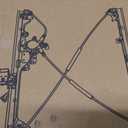 Front Left Driver Side Power Window Regulator with Motor Replacement for Nissan Frontier Xterra 2005 2006 2007 2008 2009 2010 2011 2012 2013 2014 2015 2016 2017 2018 2019 2020 2021, 2-Pin, 741-348