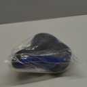 TONBUX Comfortable Bike Seat for Men & Women, Memory Foam Bicycle Seat with Dual Shock Absorbing Ball, Universal Fit Bike Saddle for Stationary, Commuter, Mountain, Road, Cruiser, Ebike (Blue)