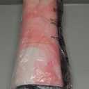 Pink Kitchen Rugs, Kitchen Floor Mats Cushioned Anti Fatigue Set of 2 Non Slip Waterproof Anti Fatigue Mat Comfort Memory Foam Standing Mat for Gold Kitchen Accessories