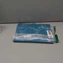 Resume Folder Clipboard Holder Letter Size A4 Legal Pad, Portfolio Pad Folio Document Organizer for Interview & Business (Turquoise)