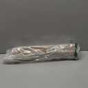 Black Curtain Rods for Windows 66 to 120 inch, 5/8 inch Adjustable Wrap Around Blackout Curtain Rods for Bedroom & Outdoor