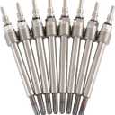 8 Pcs Diesel Glow Plugs Compatible with 2004-2007 Ford F250 F350 F450 F550 2004-2010 E350 Van 2005-2010 E450 Van 2004-2005 Excursion Replace# 4C3Z-12A342-AA ZD-13