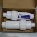 Inline Sediment Anti-Scale Filter Reusable 3/4" GHT Water Hose Filter for Washing Machine, Heater, Garden, RV,2PACK