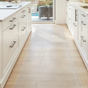 DEXI Plastic Kitchen Runner Rug 23"x59", Vinyl Floor Protector Mat Waterproof, Clear Carpet for Indoor Laundry Hallway Front Sink