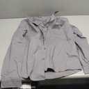 Boys' Long Sleeve Dress Shirts Classic Collared Button-Down Tshirt Solid Cotton Top with Chest Pocket (13-14 Years, Gray)