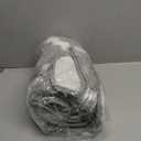 OLANLY Bathroom Rugs Set 2 Piece, Microfiber Bath Shower Mat and U-Shaped Toilet Rug, Machine Wash Dry, Non-Slip Absorbent Shaggy Bath Mats for Tub, Shower and Bathroom (24"x16"+24"x20", Grey)