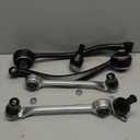 labwork 8Pcs Front Suspension Kit Upper Lower Rearward Control Arm 2033300111 2033300211 Replacement for Mercedes-Benz C230 C240 C280 C320 C350 2001-2009