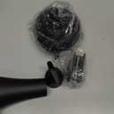 Nano Titanium 2000-Watt Blow Dryer with Concentrator Nozzle, Professional Grade Ionic Corded Styling Tool for Hair (Black)