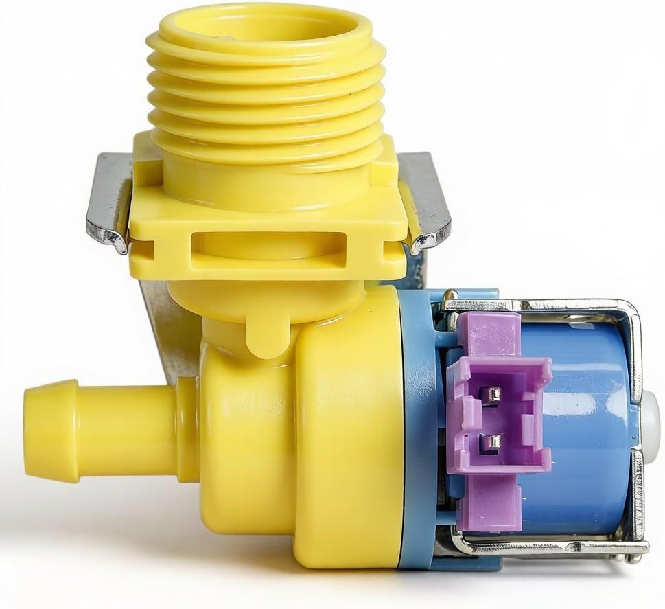 WD15X26078 Dishwasher Water Inlet Valve for GE, 3/4in, 140F | Replace GE dishwasher not filling/leaking 3/4in (0.021yd) copper, 140F, 20-120PSI, 10-min no tools