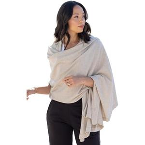 Amazon.com: zestt Dreamsoft Travel Scarf, Wrap and Shawl, Organic Cotton, Birch : Clothing, Shoes & Jewelry