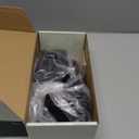 Gooseneck Tablet Holder for Kindle Reading in Bed with Page Turner Remote, Hands Free Desk Bedside Lazy Arm Stand for Kindle Accessories, Gifts for Readers (Glossy Black)